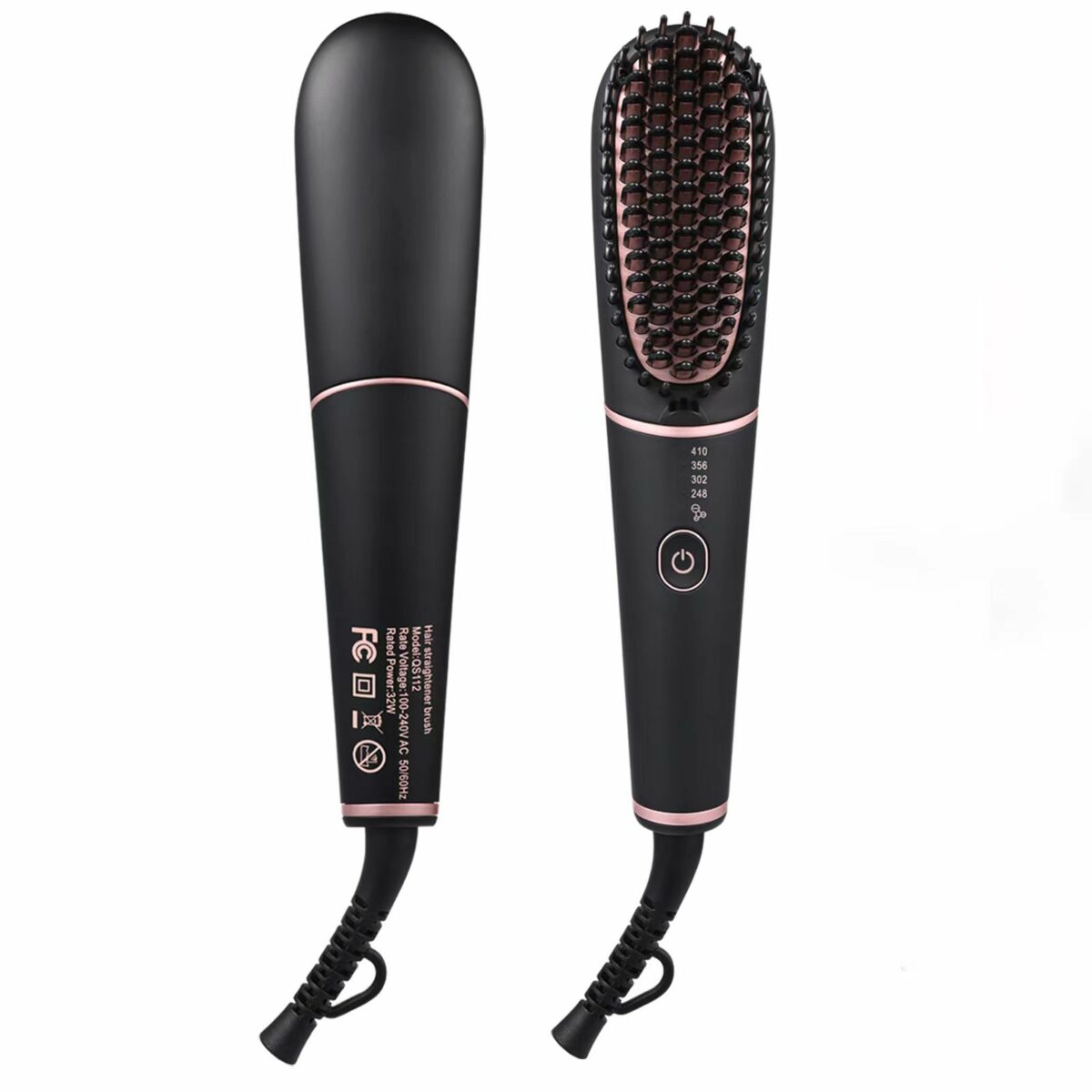 QS17112 Ionic Hair Straightener Brush